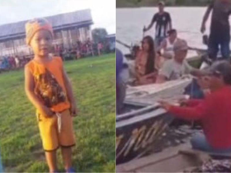 Menino de 3 anos morre após cair de embarcação em lago no AM