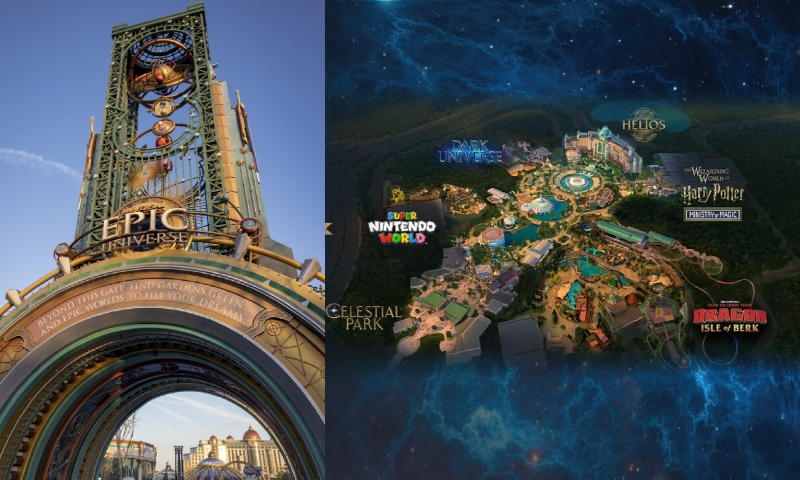 Novo parque da Universal na Flórida gera 10 mil empregos e promete US$ 2 bilhões em 2025