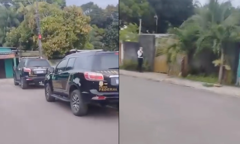 Polícia Federal realiza operação em Iranduba; veja vídeo
