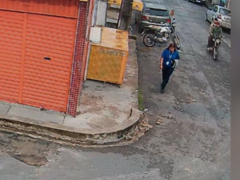 Trabalhadora é assaltada por bandido em Manaus
