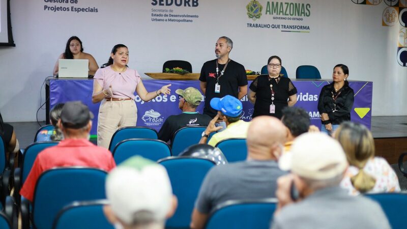 UGPE apresenta Trabalho Técnico Social (TTS) às famílias do futuro Complexo Habitacional Cachoeira Grande