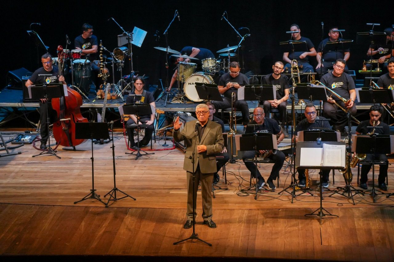 Amazonas Band celebra clássicos do Green Jazz Festival em apresentação no Teatro Amazonas