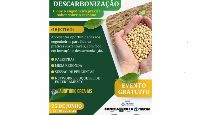 Evento discute descarbonização e práticas sustentáveis no Agronegócio de MS