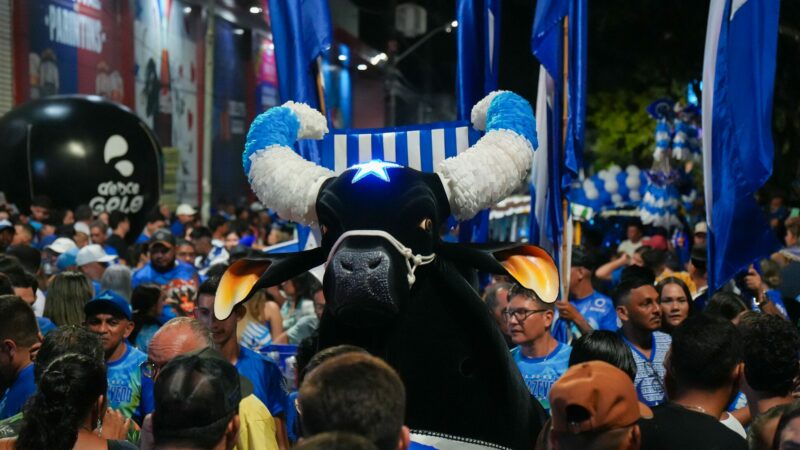 Festival de Parintins 2025: Boi de Rua estreia novo formato e arrasta multidão pelas ruas de Parintins