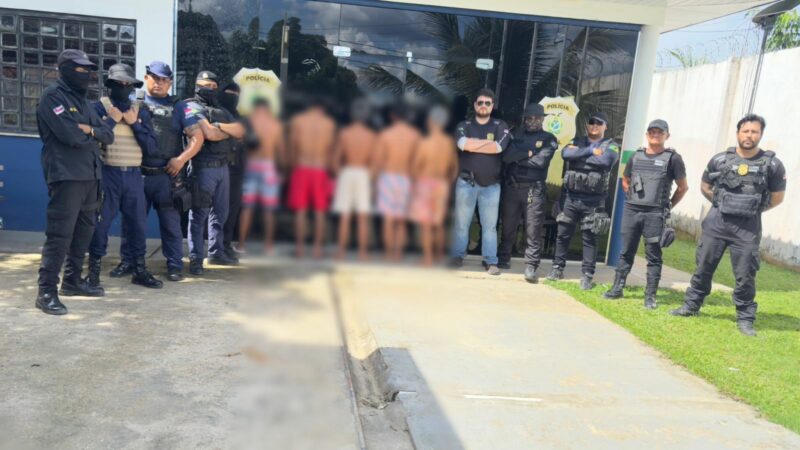 Grupo é preso por tráfico de drogas durante operação em Uarini