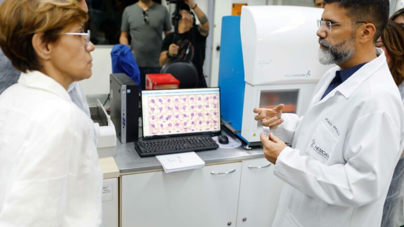 Hemoam adota tecnologia inédita para diagnosticar doenças malignas no sangue