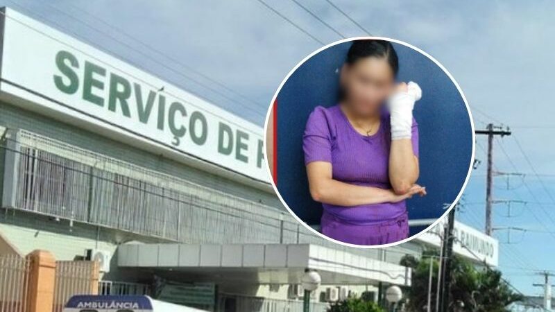 Mulher é presa após ‘ticar’ pescoço do marido em Manaus