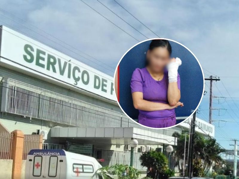 Mulher é presa após ‘ticar’ pescoço do marido em Manaus