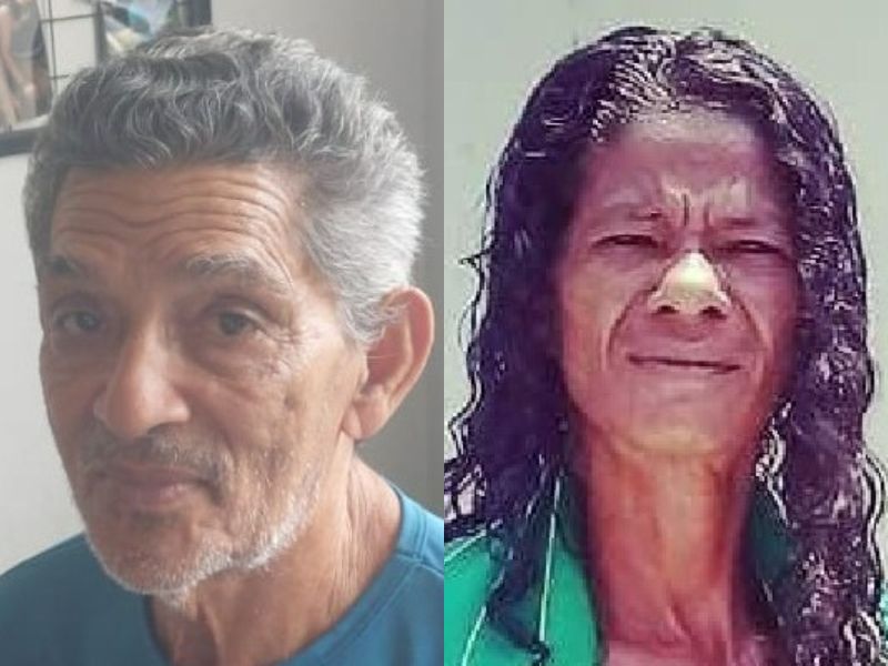 Polícia pede ajuda para localizar idoso e mulher em Manaus