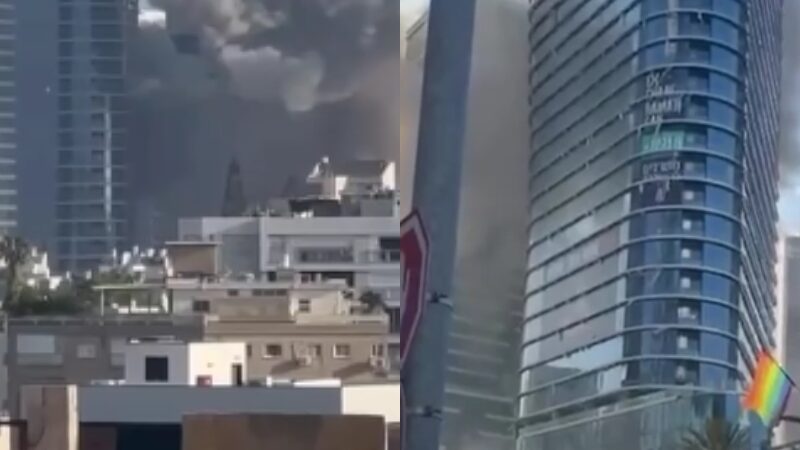 Mísseis iranianos atingem Israel deixando rastro de destruição