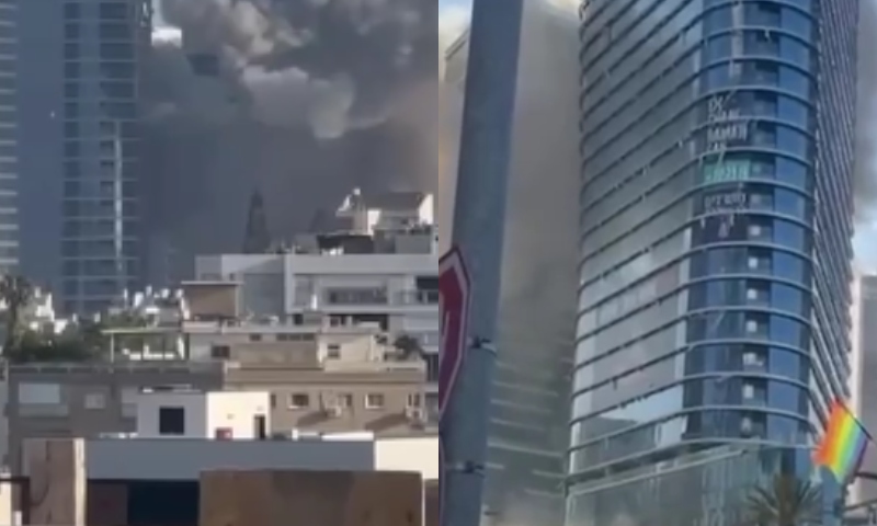 Mísseis iranianos atingem Israel deixando rastro de destruição