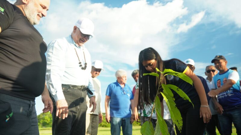 IBRAM, Conselho Indígena Mura e Potássio do Brasil iniciam plantio de mais de 800 mudas em Autazes, no Amazonas