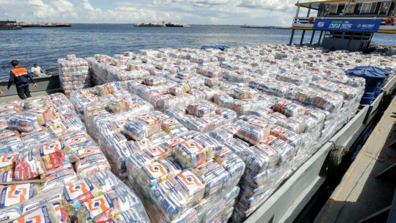 Governo do Amazonas divulga boletim sobre a cheia no estado, nesta quarta-feira