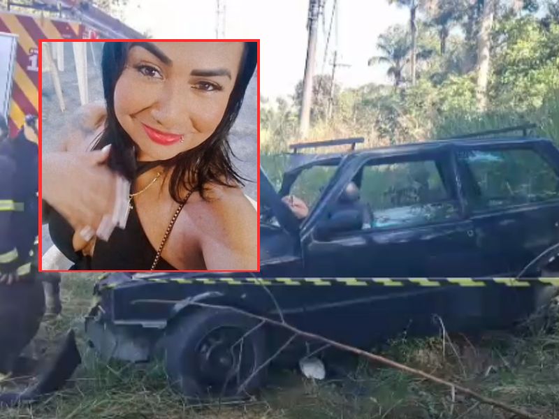 Condutor do carro teria dormido no volante em grave acidente que matou mulher, diz delegado