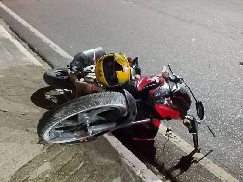 Motociclista morre em acidente grave na Avenida Brasil