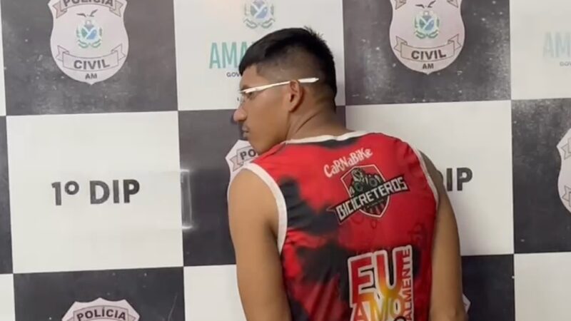 Rocam Motos faz varredura no Centro de Manaus e prende traficante disfarçado de carregador de fruta