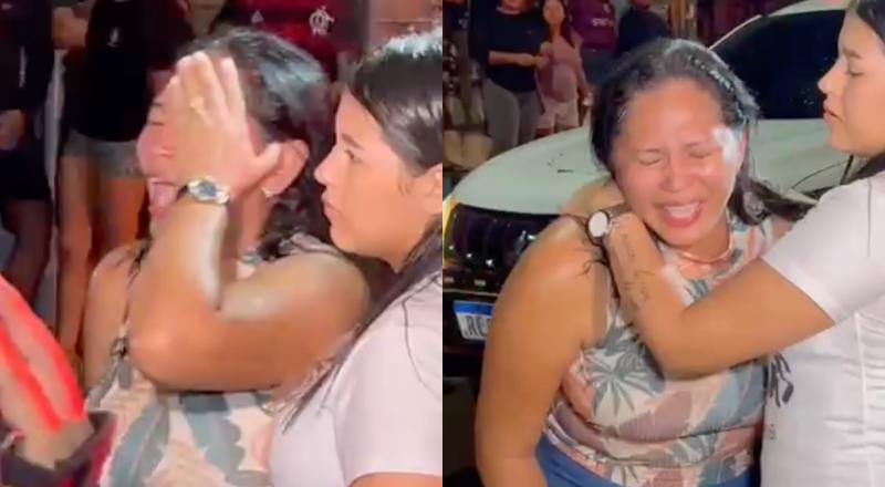 Tia desaba ao encontrar sobrinho assassinado com 24 tiros em Manaus