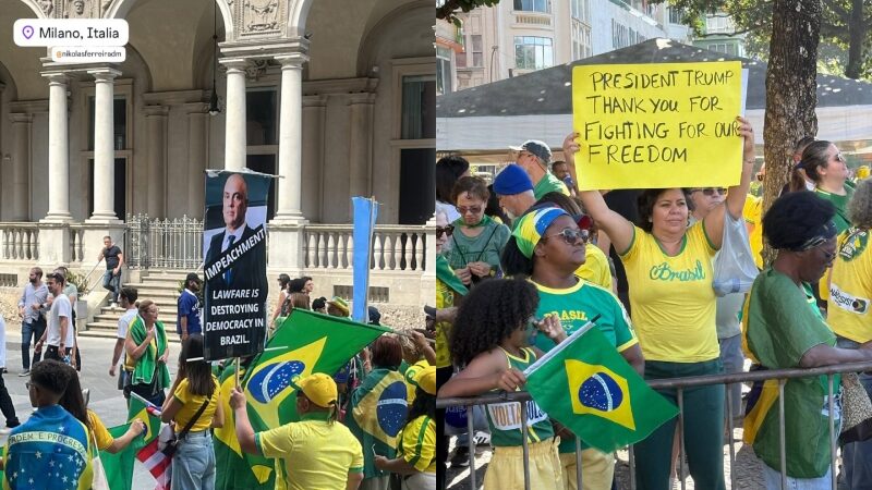 Brasileiros que vivem no exterior se unem aos protestos “Reaja Brasil!”