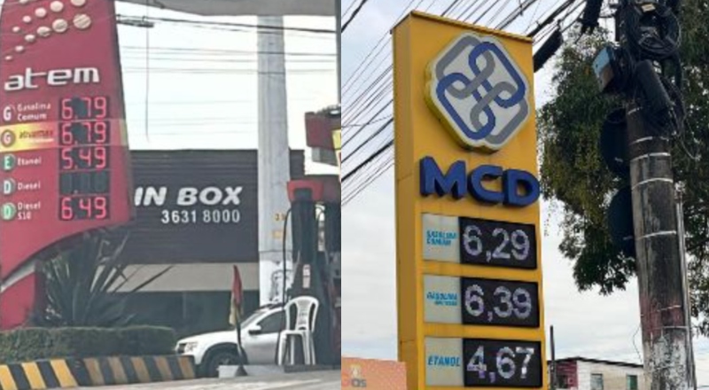 Gasolina fica até R$ 0,70 mais barata em Manaus e já pode ser encontrada a R$ 6,29