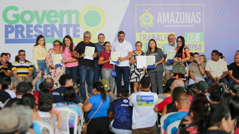 Governo Presente: Sect entrega 15 títulos definitivos e realiza atendimentos de regularização fundiária