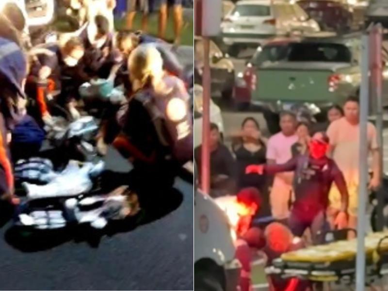 Jovem eletrocutado em shopping segue em estado grave após três dias internado