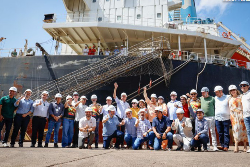 Navio com produtos da China inaugura nova rota marítima a partir do Amapá