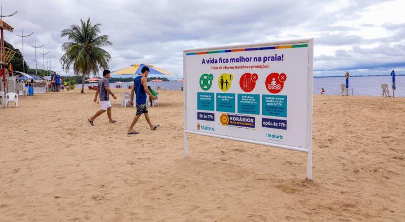 Prefeitura reforça horários e recomendações para banho seguro na Ponta Negra