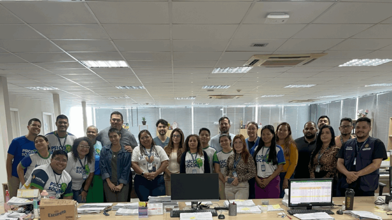 Presidente da AADESAM acompanha de perto o Projeto Psico+Social