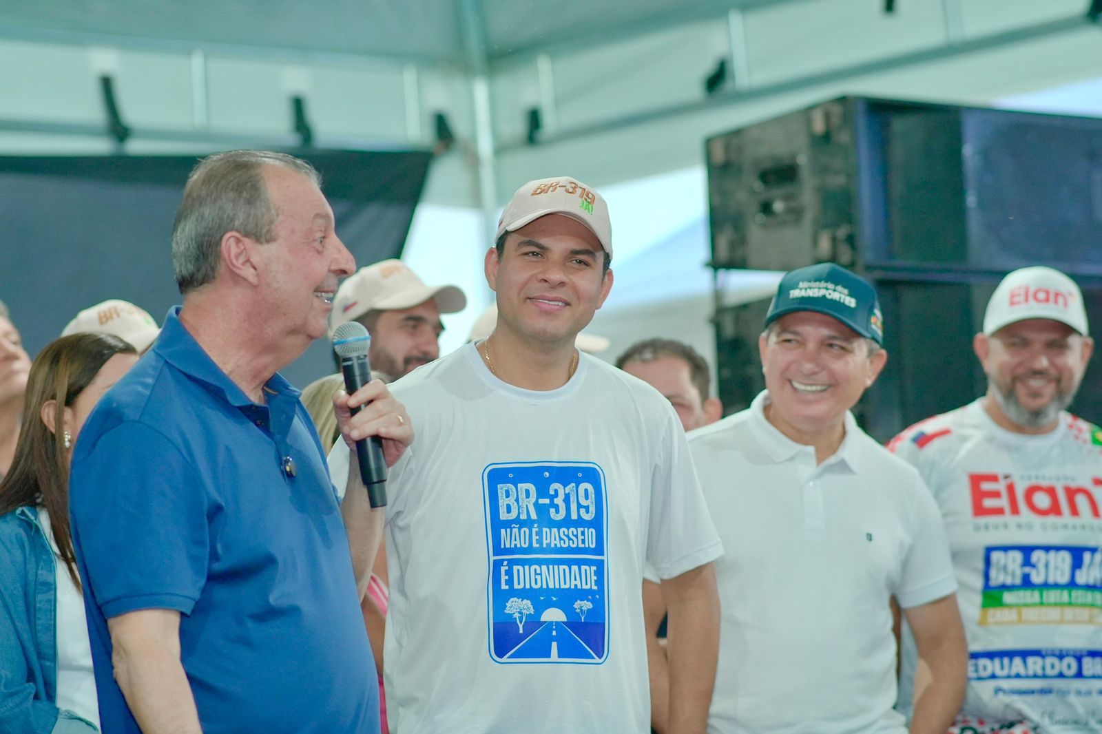 Saullo Vianna percorre BR-319 e articula pressão no governo para ajudar pavimentação da rodovia