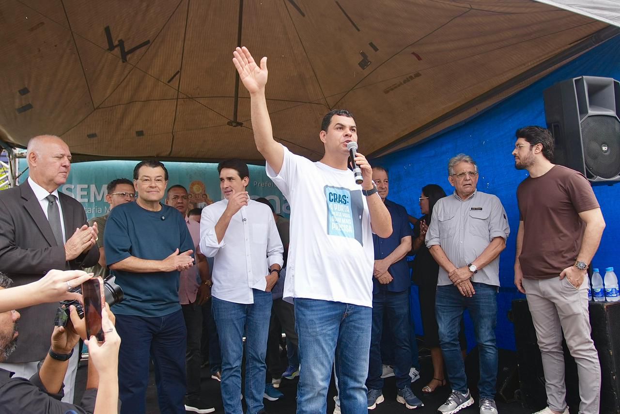 Saullo Vianna entrega maior CRAS de Manaus, com a presença do Ministro dos Portos e Aeroportos