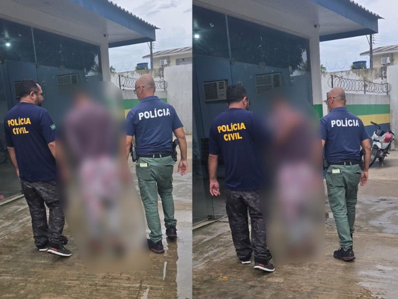 Filho é preso por extorsão e ameaças ao próprio pai em Carauari