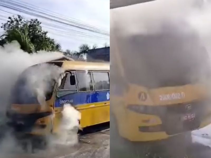 Pane elétrica provoca incêndio em “amarelinho” no Viver Melhor I