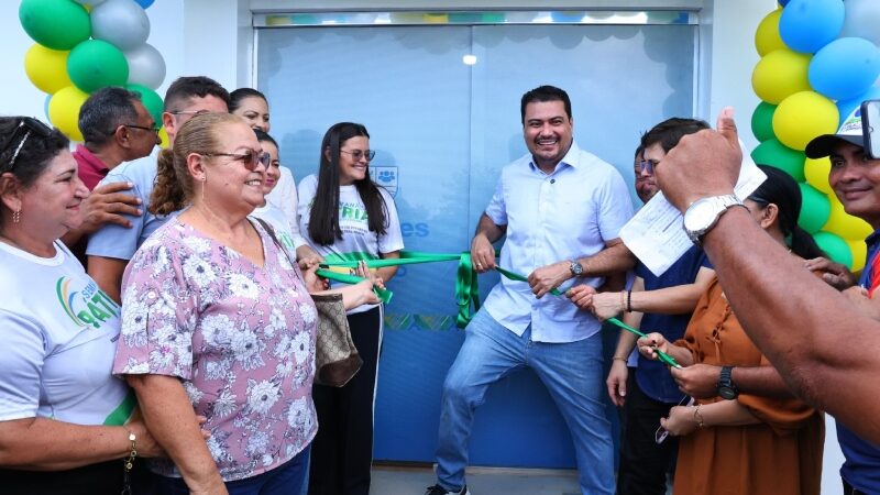 Prefeito Thomé Neto inaugura primeira Escola Municipal de Tempo Integral em Autazes