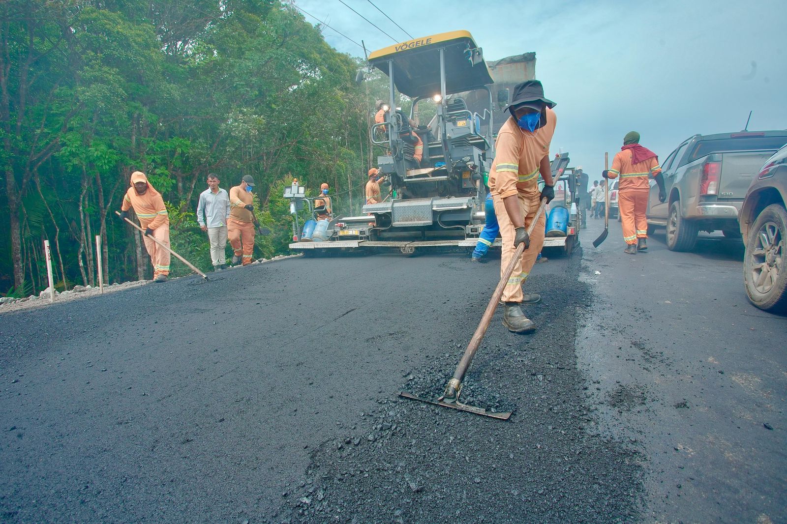 Saullo Vianna sai em caravana com Eduardo Braga e Omar Aziz para mostrar a realidade da BR-319