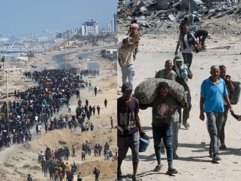 Com cessar-fogo em vigor, milhares de palestinos retornam a uma Gaza em ruínas