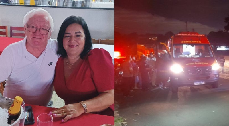 Idoso mata esposa a facadas após flagrar conversa com outro homem