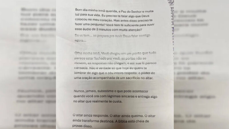 Pastor e 34 envolvidos são presos em esquema que cobrava por orações falsas