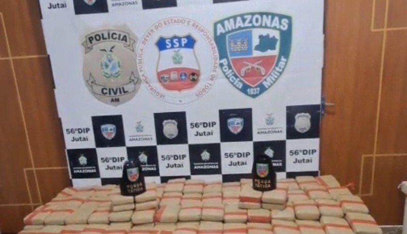 Policiais apreendem 680 quilos de drogas