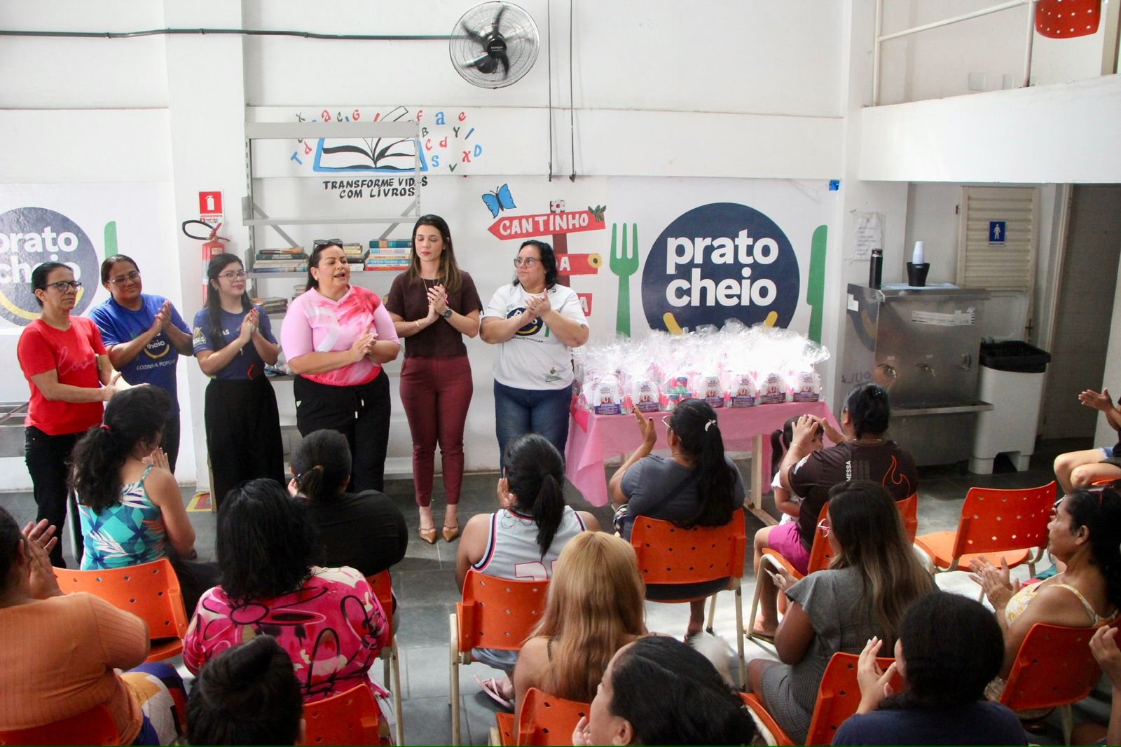 Seas inicia distribuição de absorventes para meninas e mulheres em situação de vulnerabilidade em unidades do Prato Cheio