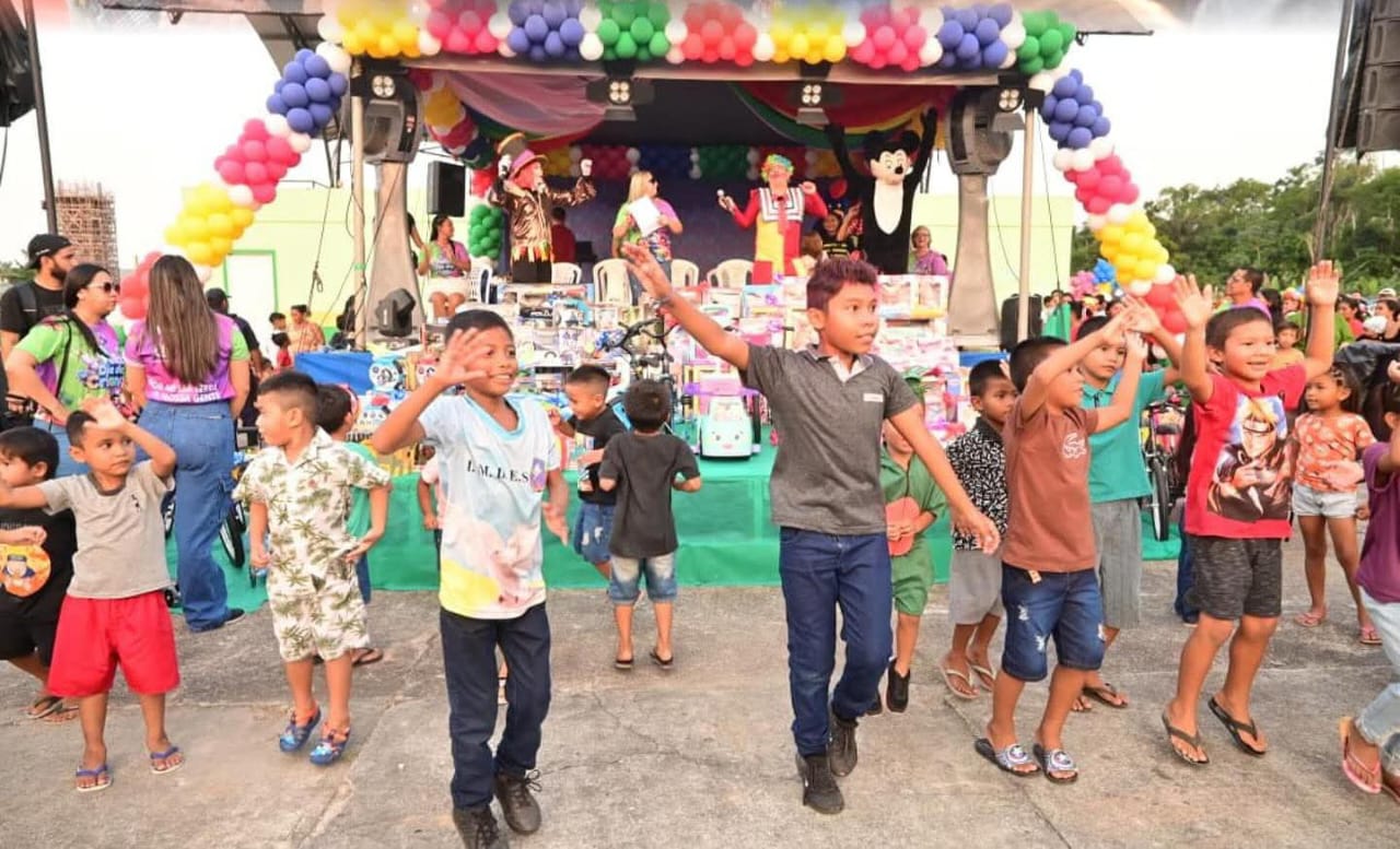 Dia das Crianças em Nova Olinda do Norte é marcado por alegria e momentos inesquecíveis.