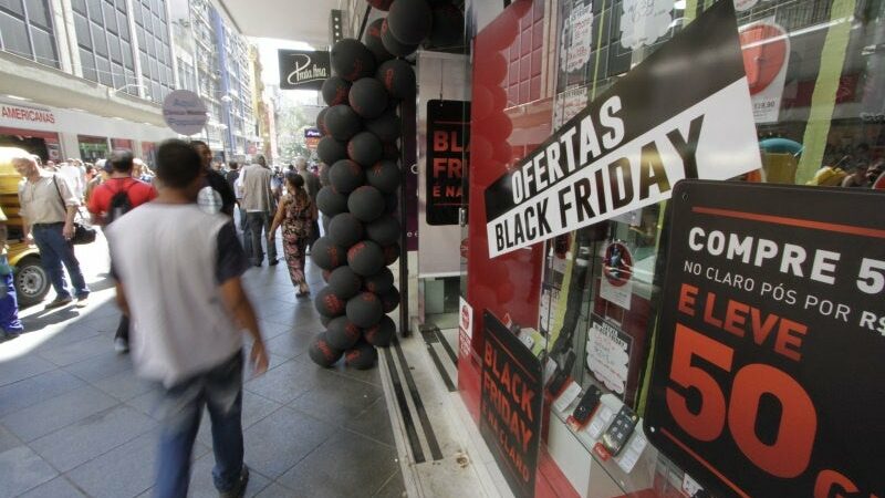 Black Friday deve movimentar R$ 5,4 bilhões no comércio do país