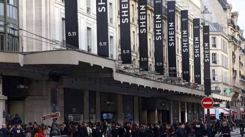 Deputados pedem a proibição da Shein no território francês