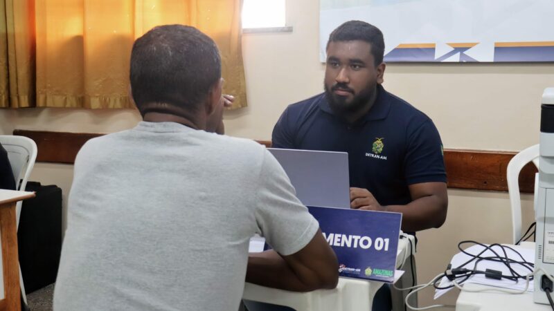 Governo Presente: Detran-AM registra 1.069 atendimentos durante ação no bairro Grande Vitória
