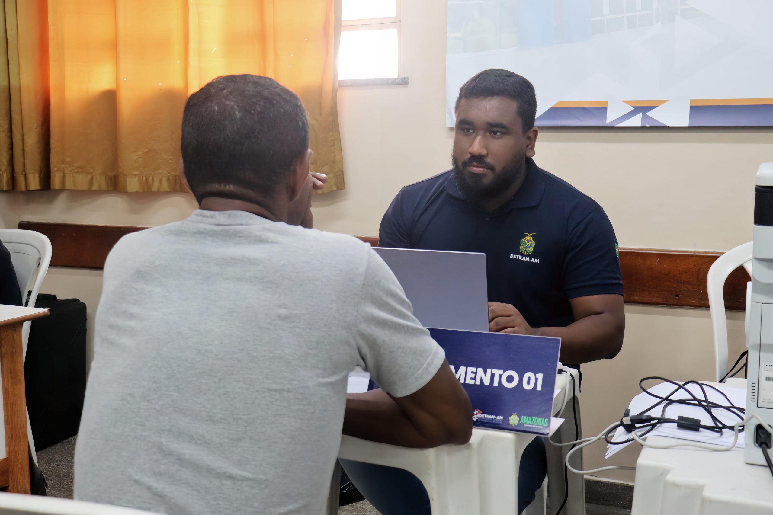 Governo Presente: Detran-AM registra 1.069 atendimentos durante ação no bairro Grande Vitória