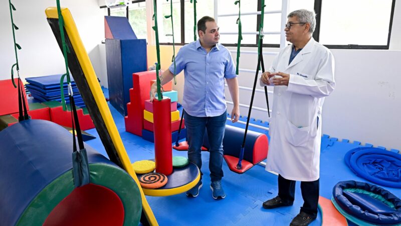 Presidente Roberto Cidade anuncia entrega do Centro de Inclusão Sensorial da Aleam para a segunda quinzena de novembro