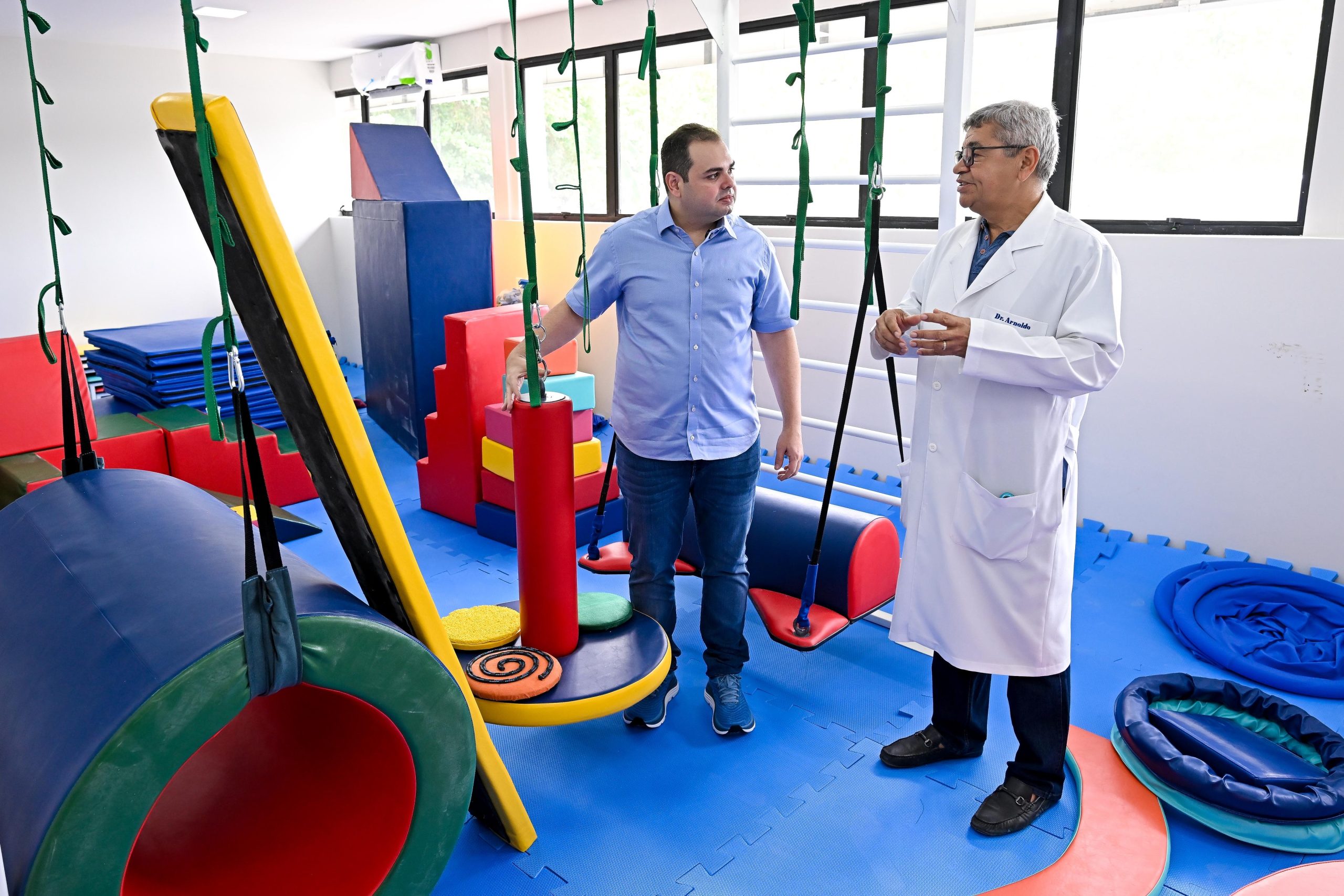 Presidente Roberto Cidade anuncia entrega do Centro de Inclusão Sensorial da Aleam para a segunda quinzena de novembro