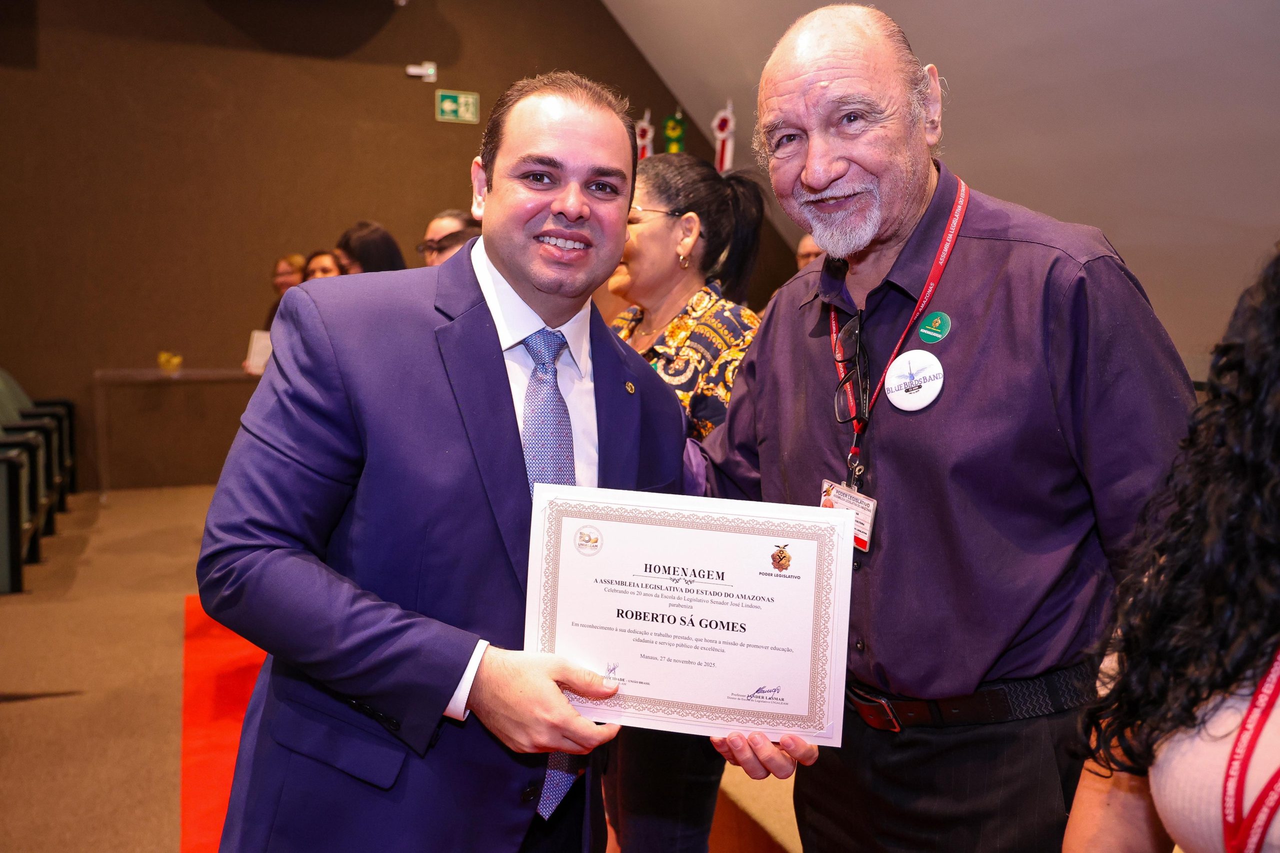 Presidente Roberto Cidade comemora 20 anos da Escola do Legislativo Senador José Lindoso e reforça compromisso institucional da Aleam com a capacitação cidadã
