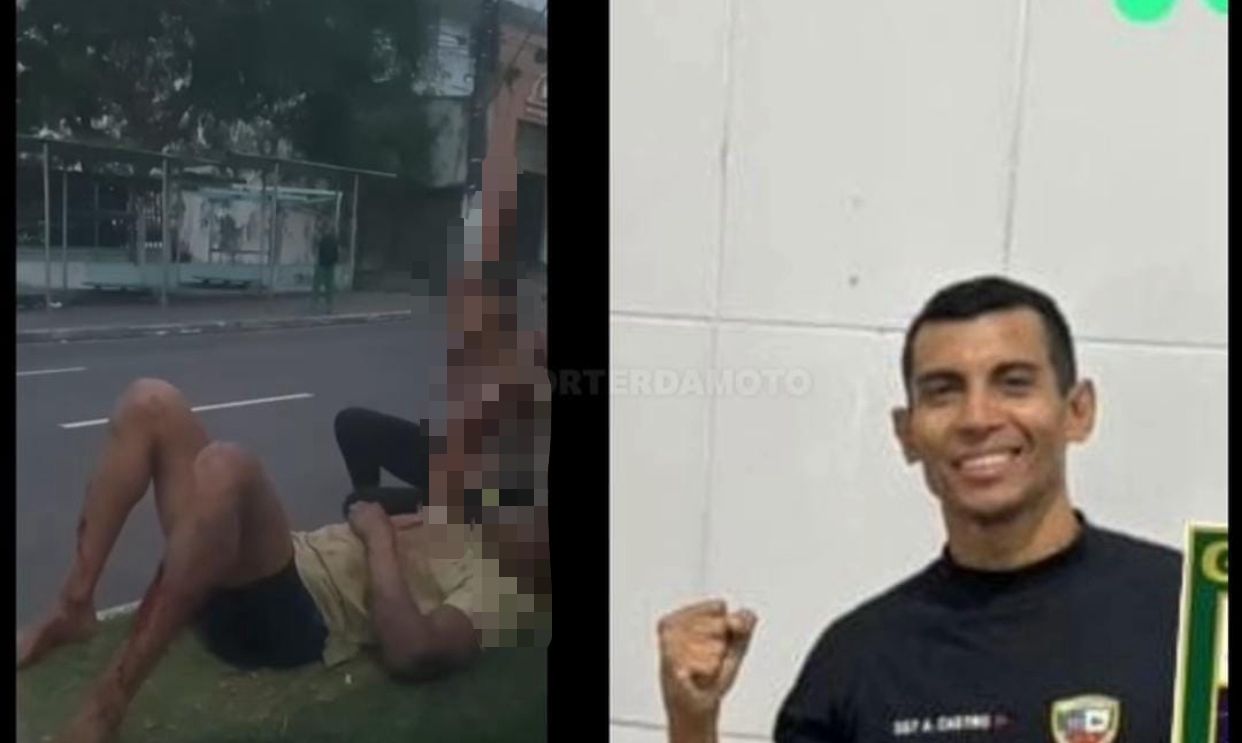 Sargento da PM morre após ser brutalmente agredido em Manaus
