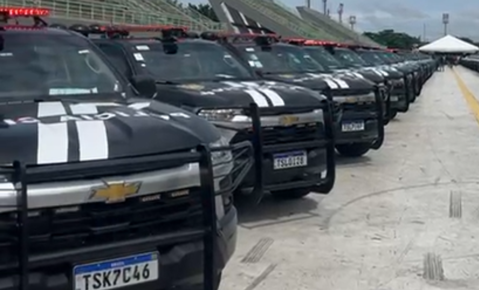 132 viaturas com Sistema Paredão integrado são entregues e reforça tecnologia no Amazonas