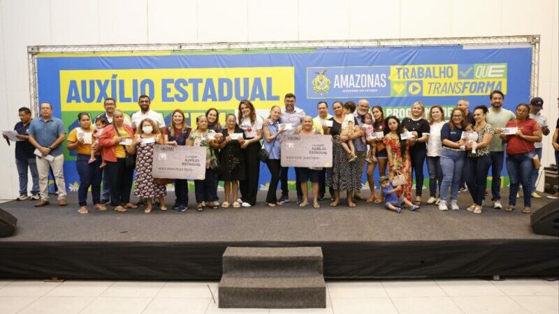 Auxílio Estadual paga mais de R$ 540 milhões no Amazonas em 2025